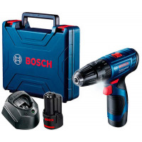 Ударная дрель-шуруповерт Bosch GSB 120-Li Professional в кейсе с 2 акб GBA 12V 2.0 Ah и з/у GAL 1210 CV