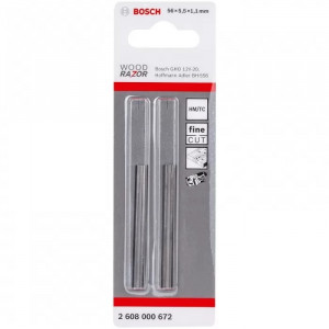 Нож для рубанка, Bosch 56 мм (2608000672)
