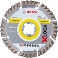 Диск отрезной алмазный Bosch X-LOCK Standard for Universal 125x22.23x2 мм (2608615166)