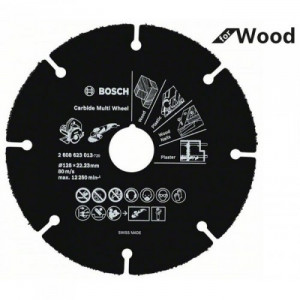 Диск для дерева для болгарки, Bosch 125 мм (2608623013)