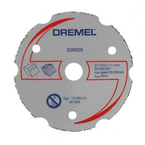 Диск Dremel DSM500 77х11.1 мм (2615S500JB)