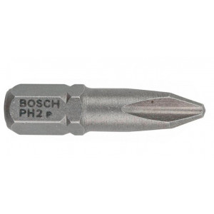 Биты Bosch Extra Hart PH2, 25 мм, 100 шт. (2607001514)