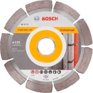 Алмазный круг Bosch ECO Universal 125×22,23 мм, 10 шт. (2608615041)