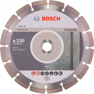Алмазный круг Bosch Standard for Concrete, 230 мм (2608602200)