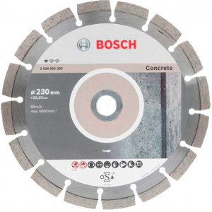 Алмазный круг Bosch Standart for Concrete, 230x22,23x2,3x10, 10 шт. (2608603243)