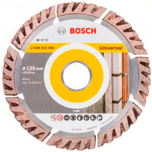 Алмазный круг Bosch Universal, 125×22,23 мм, 10 шт. (2608615060)