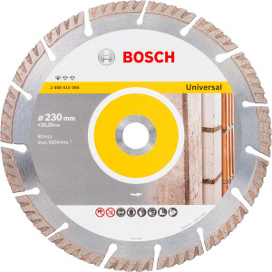 Алмазный круг Bosch Universal, 230x22,23x2,6x10 мм (2608615065)