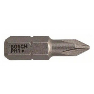 Биты Bosch ECO PH1, 25 мм, 100 шт. (2608521218)