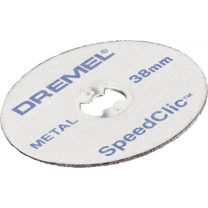 Круги отрезные Dremel EZ Speedclic 1,5 мм (SC456B), 12 шт. (2615S456JD)