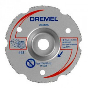 Диск Dremel для резки заподлицо для DSM20 (2615S600JA)