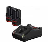 Аккумулятор для электроинструментов Bosch GBA 12V 2.0 Ah, 2 шт и з/у GAL 12V-40