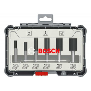 Набор пазовых фрез Bosch 8 мм, 6 шт. (2607017466)