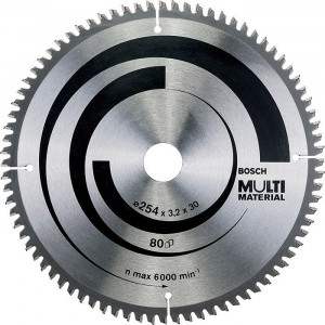 Пиляльний диск Bosch Multi Material 254 мм 80 зубів (2608640450)