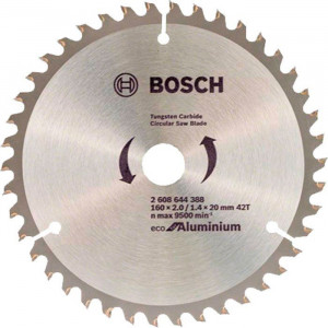 Пиляльний диск Bosch Eco for Aluminium 160x2,2x20-42T (2608644388)
