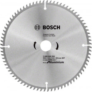 Пиляльний диск Bosch Eco for Aluminium 254x3x30-80T (2608644394)