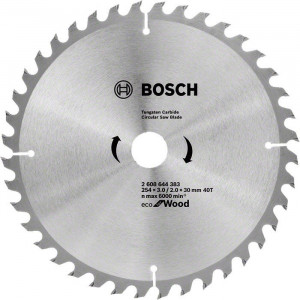 Пильный диск Bosch Eco for Wood 254x3,0x30-40T (2608644383)