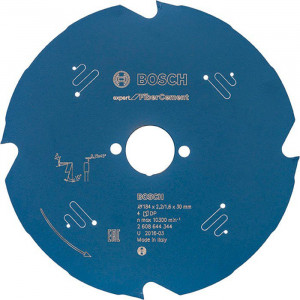Пиляльний диск Expert for Fiber Cement 184x2,2/1,6x30 мм-4T (2608644344)