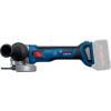 Акумуляторна кутова шліфмашина Bosch GWS 18V-11 S Professional без акб та з/п, в картоні