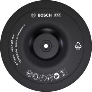 Опорна тарілка Bosch Velcro 125 мм, 8 мм