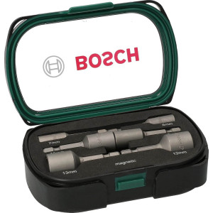 Набір торцевих ключів Bosch 6-13 мм 1/4, 6 шт