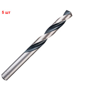 Сверло спиральное Bosch HSS-PointTeQ, 12.9х101х151 мм, 5 шт