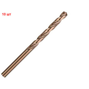 Сверло спиральное Bosch PRO Stainless Steel HSS-Co, 6.5х63х101 мм, 10 шт