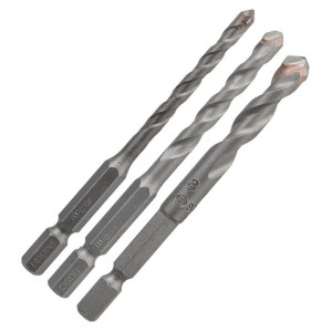Набір свердел спіральних Bosch HEX-9 Ceramic, 5-8 мм, 3 шт