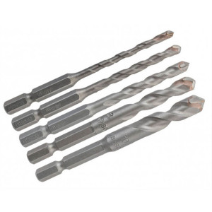 Набір свердел спіральних Bosch HEX-9 Ceramic, 4-10 мм, 5 шт