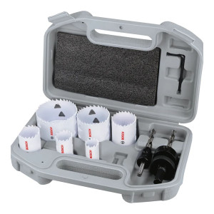 Набір коронок Bosch Multi Material Threaded 20-64х40 мм, 9 шт