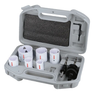 Набір коронок Bosch Multi Material Threaded 24-52х40 мм, 9 шт