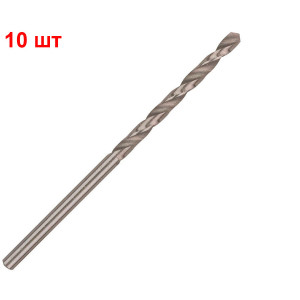 Сверло спиральное Bosch PRO Metal HSS-G, 4х43х75 мм, 10 шт