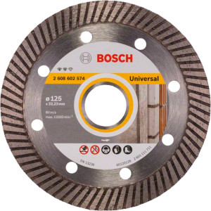 Алмазний круг Bosch Expert for Universal Turbo 125x22.23x2.2x12 мм