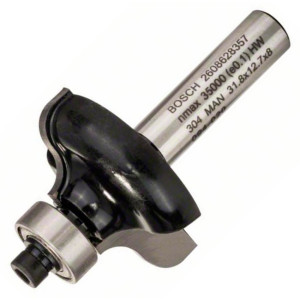 Фреза профильная G Bosch 8 мм, 31,8×12,4×54 мм, R4,8