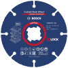 Круг відрізний Bosch Expert Carbide Multi Wheel X-Lock 115x22.23 мм