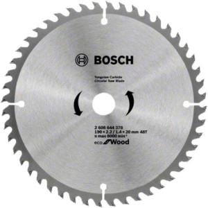 Пиляльний диск Bosch Eco for Wood 190x2,2x20-48T