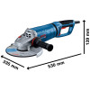 Угловая шлифмашина Bosch GWS 27-230 JR Professional