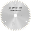 Пиляльний диск Bosch PRO Multi Material 190×2,4×20, 54 HTLCG