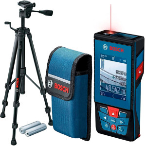 Лазерний далекомір Bosch Professional GLM 100-25 C з чохлом, штативом BT 150
