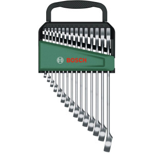 Набір ключів комбінованих Bosch 6-21 мм, 15 шт