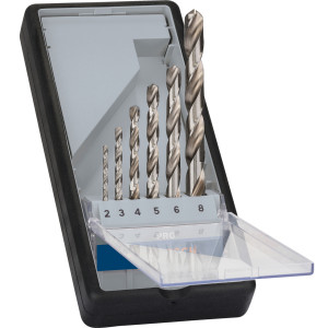 Набір свердел спіральних Bosch PRO Metal HSS-G, 2-8 мм, 6 шт