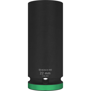 Ударна торцева головка Bosch Pro Impact Socket Deep 1/2, 22х77 мм