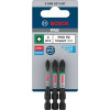 Набір ударних біт Bosch PRO Impact PZ 55 мм, 3 шт