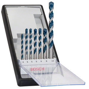 Набір свердел спіральних Bosch Robust Line CYL-5, 4-10 мм, 7 шт
