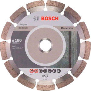 Алмазний круг Bosch Standard for Concrete 180x22,23x2x10 мм