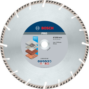 Алмазний диск Bosch Standard for Universal 300x22.23x3.3x10 мм