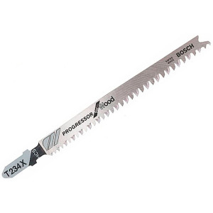 Пилка для лобзика Bosch по дереву T 234 X, 2-3×117 мм, 5 шт