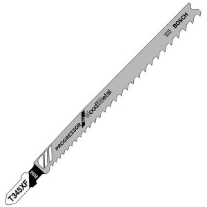 Пилка Bosch по дереву и металлу T345XF, 2,4-5×132 мм, 5 шт