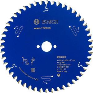 Пиляльний диск Bosch Expert for Wood 180×2,6×20, 48 ATB