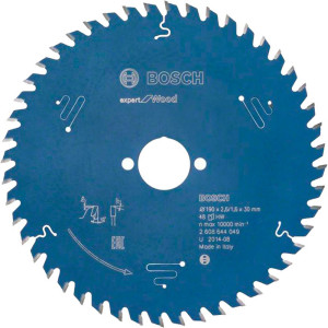 Пиляльний диск Bosch Expert for Wood 190×2,6×30, 48 ATB