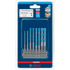 Набір свердел спіральних Bosch Expert HEX-9 MultiConstruction Pick and Click, 3-8 мм, 8 шт